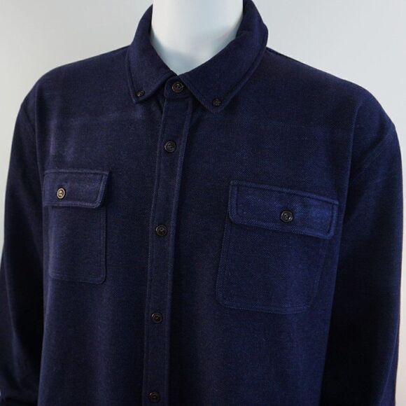 Orvis Heavy Work Over Shirt Mens XXL Long Sleeves Button Up Chore Rancher - Picture 1 of 11